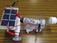 ものづくり教室:相模原市立弥栄小学校 電気の不思議!炭電池・電磁石を作ろう